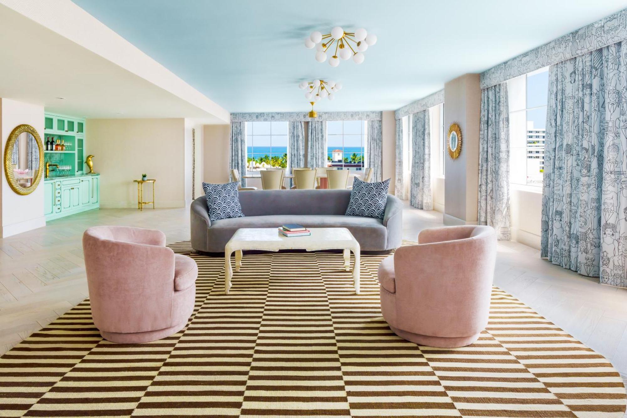 Arigato Suite mit Kingsize-Bett und Meerblick