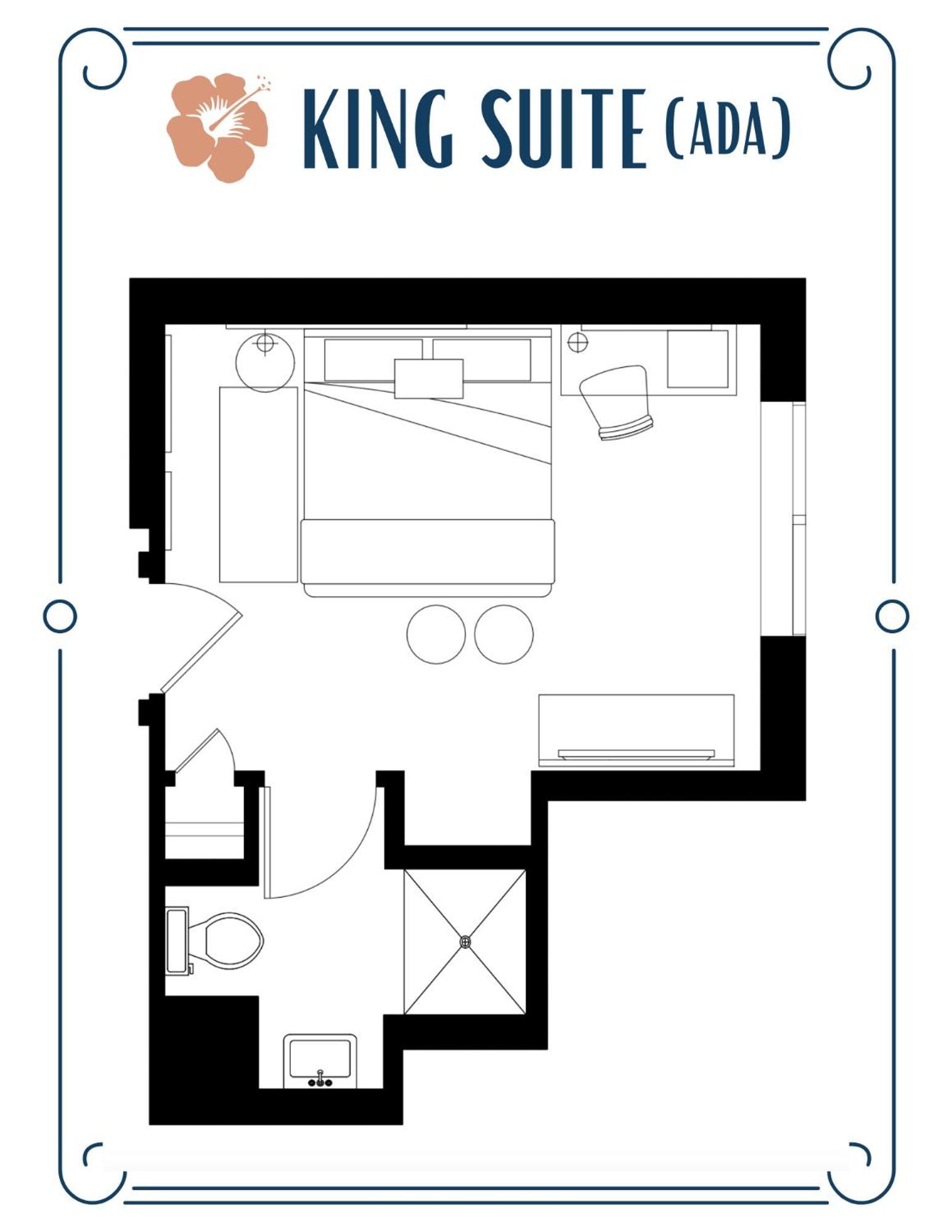 King Suite Disability Access