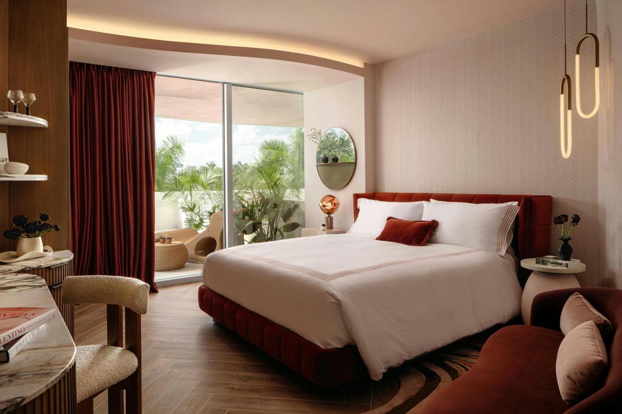 King Room with Balcony and City View